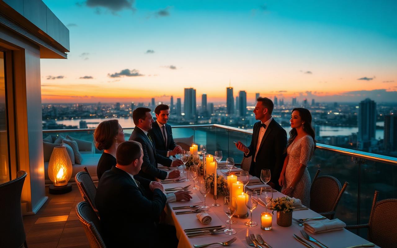 Rooftop Dining